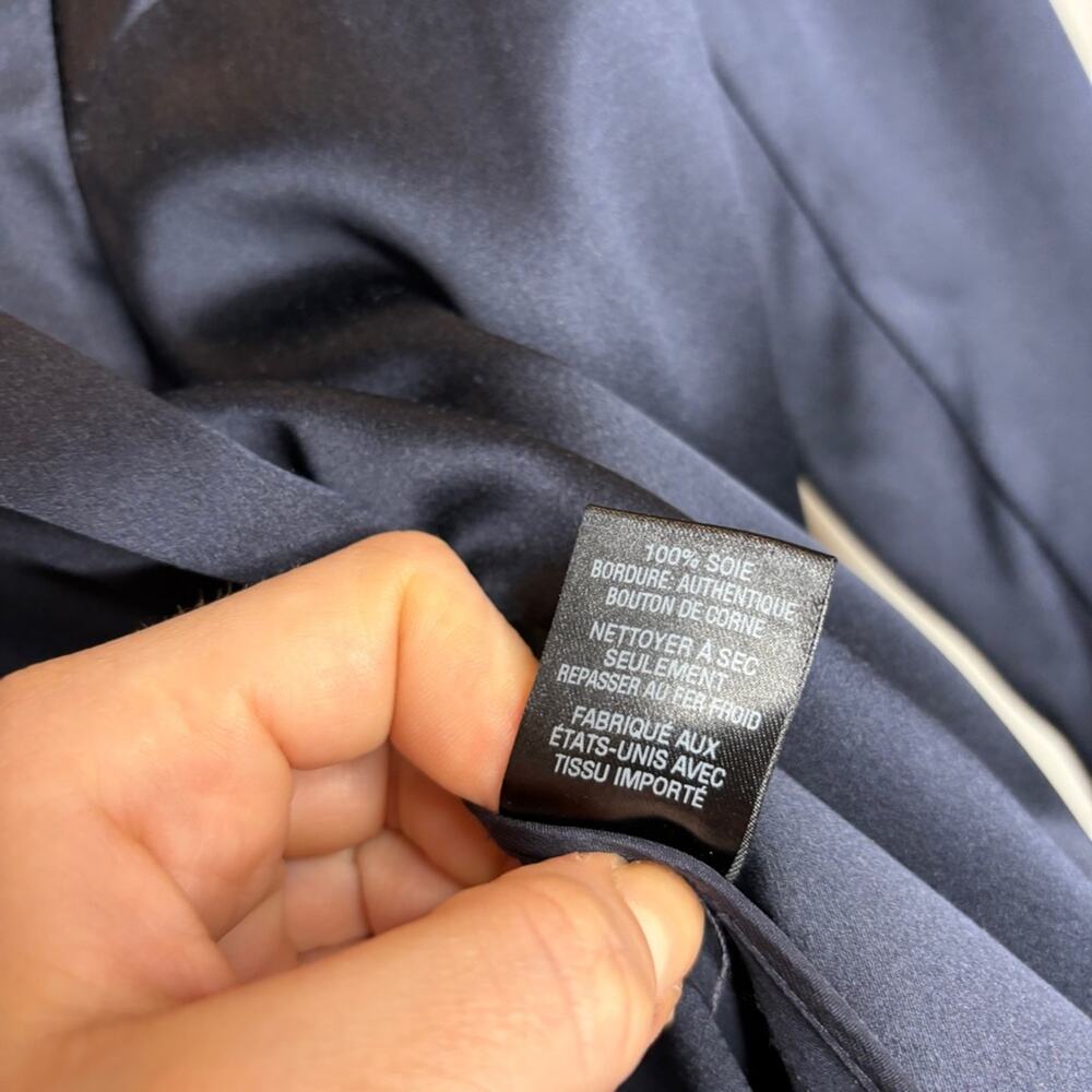 Nili Lotan Sophia Silk Blazer Jacket - Picture 8 of 10